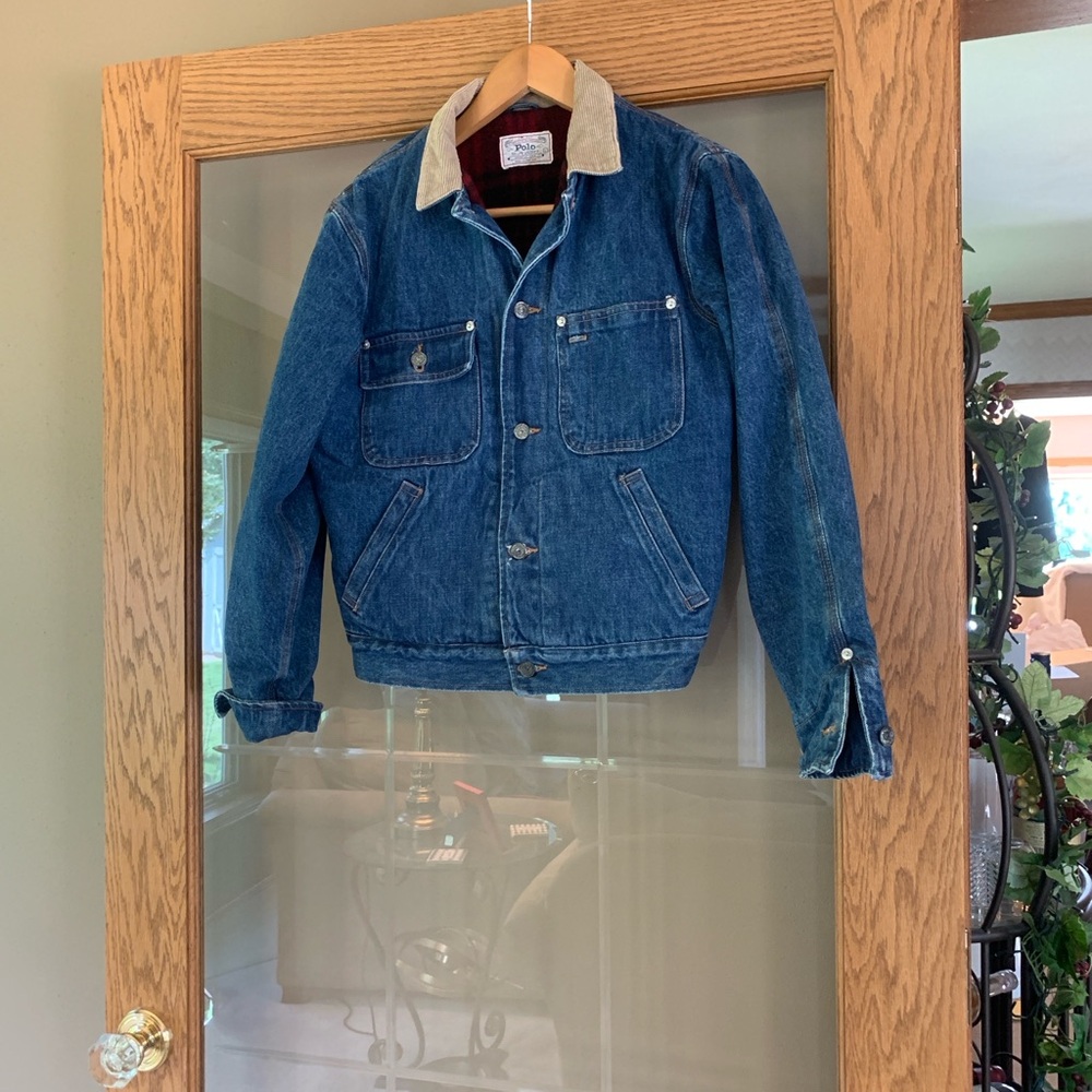Women's Polo by Ralph Lauren Blue Jean Jacket